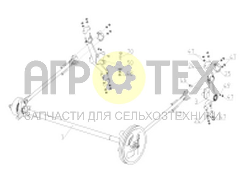 Чертеж Привод очистки (VECTOR-410.11.03.000Ф)